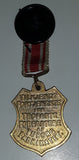 Vintage Denmark Tuborg Forbund F Football Club Soccer Team Red and White Ribbon Sports Award Medal