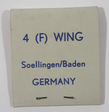 Vintage RCAF Royal Canadian Air Force 4 (F) Wing Soellingen/Baden Germany Match Book Pack Full Never Used