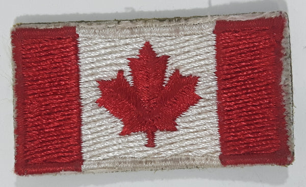 Canada Flag 1" x 2" Velcro Fabric Patch Badge