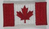 Canada Flag 1" x 2" Velcro Fabric Patch Badge