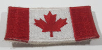 Canada Flag 1" x 2" Velcro Fabric Patch Badge