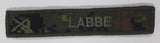 Canadian Army Cadpat Name Tape Camo Colored 1 1/8" x 6" Velcro Fabric Patch Badge LABBE