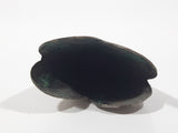 Antique Miniature 2" Metal Heart Pocket Cone Tulip Shaped Edge