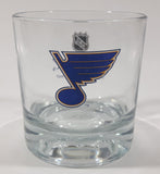 Rare Limited Release Crown Royal "NHL Rocks" St. Louis Blues Hockey Team Clear Glass Whisky Cup