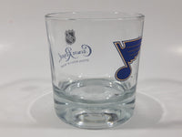 Rare Limited Release Crown Royal "NHL Rocks" St. Louis Blues Hockey Team Clear Glass Whisky Cup