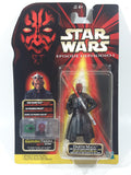 1998 Hasbro Star Wars Episode 1 Collection 1 CommTech 3 3/4" Tall Darth Maul with Double-Bladed Lightsaber Toy Action Figure and Chip New in Package