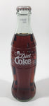 1994 The Coca Cola Company Diet Coke 8 Fl Oz 237 mL 7 5/8" Tall Glass Soda Pop Bottle Full Never Opened