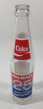 Vintage 1962-1987 Wal-Mart 25 Twenty Fifth Anniversary Coca Cola Coke 10 FL Oz 9 5/8" Tall Glass Soda Pop Commemorative Bottle