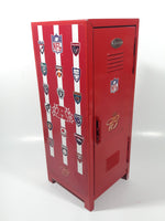 Rare Very Hard To Find NFL Football Budweiser Numbered 10 3/4" Tall Red Metal Locker 15286