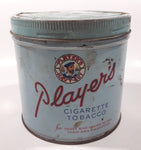 Vintage Player's Navy Cut Cigarette Tobacco Light Blue "For Those Who Prefer To Roll Their Own Cigarettes" Metal Tin Can