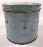 Vintage Player's Navy Cut Cigarette Tobacco Light Blue "For Those Who Prefer To Roll Their Own Cigarettes" Metal Tin Can