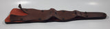 Vintage Joan of Arc Bronze 12" Metal Letter Opener Sword with '1732' Brown Leather Sheath Wall Hanging