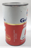 Vintage Gulf Gulfpride Multi-G Low Ash SAE 5W-30 Motor Oil Cardboard and Metal Can FULL