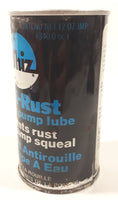 Vintage Whiz Hollingshead Anti-Rust & Water Pump Lube 12 oz. Imp. Tin Metal Can Never Opened Still Full - Bowmanville, Ontario