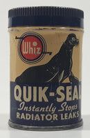 Vintage R.M. Hollingshead Whiz Quik-Seal Instantly Stops Radiator Leaks 1 3/4 oz Metal Can Camden, N.J., U.S.A. Toronto, Canada