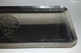 Rare Vintage Clarence A. Wells Pacific Northwest British Columbia Aboriginal Art Etched Silver Plated 7 3/4" x 19 3/4" Platter Serving Tray Signed