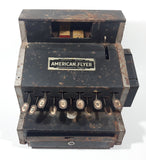 Antique 1930s American Flyer Mfg Co Tin Metal Toy Cash Register Made in U.S.A.