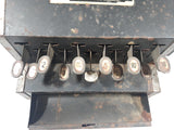 Antique 1930s American Flyer Mfg Co Tin Metal Toy Cash Register Made in U.S.A.