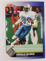 1991 Score NFL Football Cards (Individual)