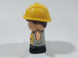 Playgo Mini Construction Worker Block Type 3" Tall Plastic Toy Figure