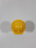 Lego Duplo Style Mini Construction Worker with Chest Hair 2 1/4" Tall Plastic Toy Figure