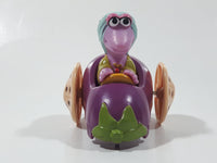 1987-1988 Green Fraggle Rock Mockey Eggplant Shaped Toy Car Vehicle McDonald's Happy Meal Toy