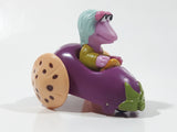 1987-1988 Green Fraggle Rock Mockey Eggplant Shaped Toy Car Vehicle McDonald's Happy Meal Toy