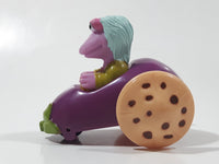 1987-1988 Green Fraggle Rock Mockey Eggplant Shaped Toy Car Vehicle McDonald's Happy Meal Toy