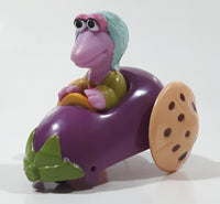 1987-1988 Green Fraggle Rock Mockey Eggplant Shaped Toy Car Vehicle McDonald's Happy Meal Toy