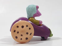 1987-1988 Green Fraggle Rock Mockey Eggplant Shaped Toy Car Vehicle McDonald's Happy Meal Toy