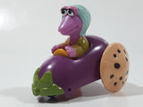 1987-1988 Green Fraggle Rock Mockey Eggplant Shaped Toy Car Vehicle McDonald's Happy Meal Toy