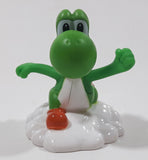 2018 McDonald's Nintendo Super Mario Yoshi 2 1/2" Tall Plastic Toy Figure