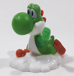 2018 McDonald's Nintendo Super Mario Yoshi 2 1/2" Tall Plastic Toy Figure