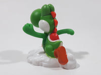 2018 McDonald's Nintendo Super Mario Yoshi 2 1/2" Tall Plastic Toy Figure