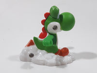 2018 McDonald's Nintendo Super Mario Yoshi 2 1/2" Tall Plastic Toy Figure