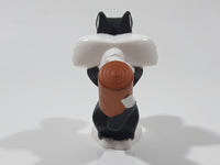 2020 McDonald's Looney Tunes Sylvester The Cat with Wood Mallet Sledgehammer 2 3/4" Tall Plastic Toy Figure