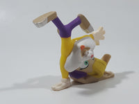 2020 McDonald's Looney Tunes Lola Bunny Doing a Headstand 2 3/4" Tall Plastic Toy Figure