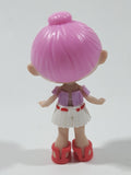 Blume Doll Pink Hear White Skirt Pink Shoos 3 1/4" Tall Toy Figure