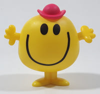 2019 McDonald's THOIP Mr. Men & Little Miss Mr. Bounce Yellow 3" Tall Plastic Toy Figure