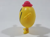 2019 McDonald's THOIP Mr. Men & Little Miss Mr. Bounce Yellow 3" Tall Plastic Toy Figure