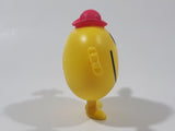 2019 McDonald's THOIP Mr. Men & Little Miss Mr. Bounce Yellow 3" Tall Plastic Toy Figure