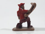 Safari Ltd Pirate Holding Treasure Map 1 3/4" Tall Toy Figure