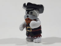 GANZ Webkinz Dog as Pirate 2" Tall PVC Toy Figure