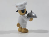 GANZ Webkinz Chef Pug Dog with Lidded Dish 1 7/8" Tall PVC Toy Figure