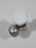 GANZ Webkinz Chef Pug Dog with Lidded Dish 1 7/8" Tall PVC Toy Figure