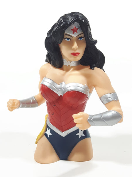 2013 DC Comics Wonder Woman 7 1/4" Tall Vinyl Coin Bank