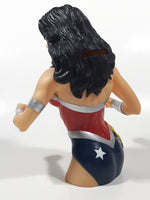 2013 DC Comics Wonder Woman 7 1/4" Tall Vinyl Coin Bank