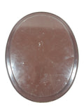 Vintage 1970s Pepsi Cola "Lady Gibson" Oval Brown Border Beverage Metal Serving Tray