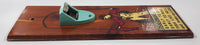 Vintage Fishermans Code Bottle Opener 4 1/8" x 12 1/2" Wood Wall Plaque
