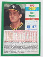 1990 Score MLB Baseball Trading Cards (Individual)